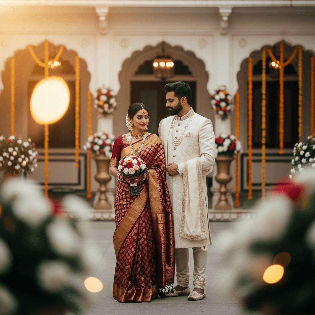 Chandrakar bride and groom — Chandrakar Sangi Sathi matrimony Chhattisgarh