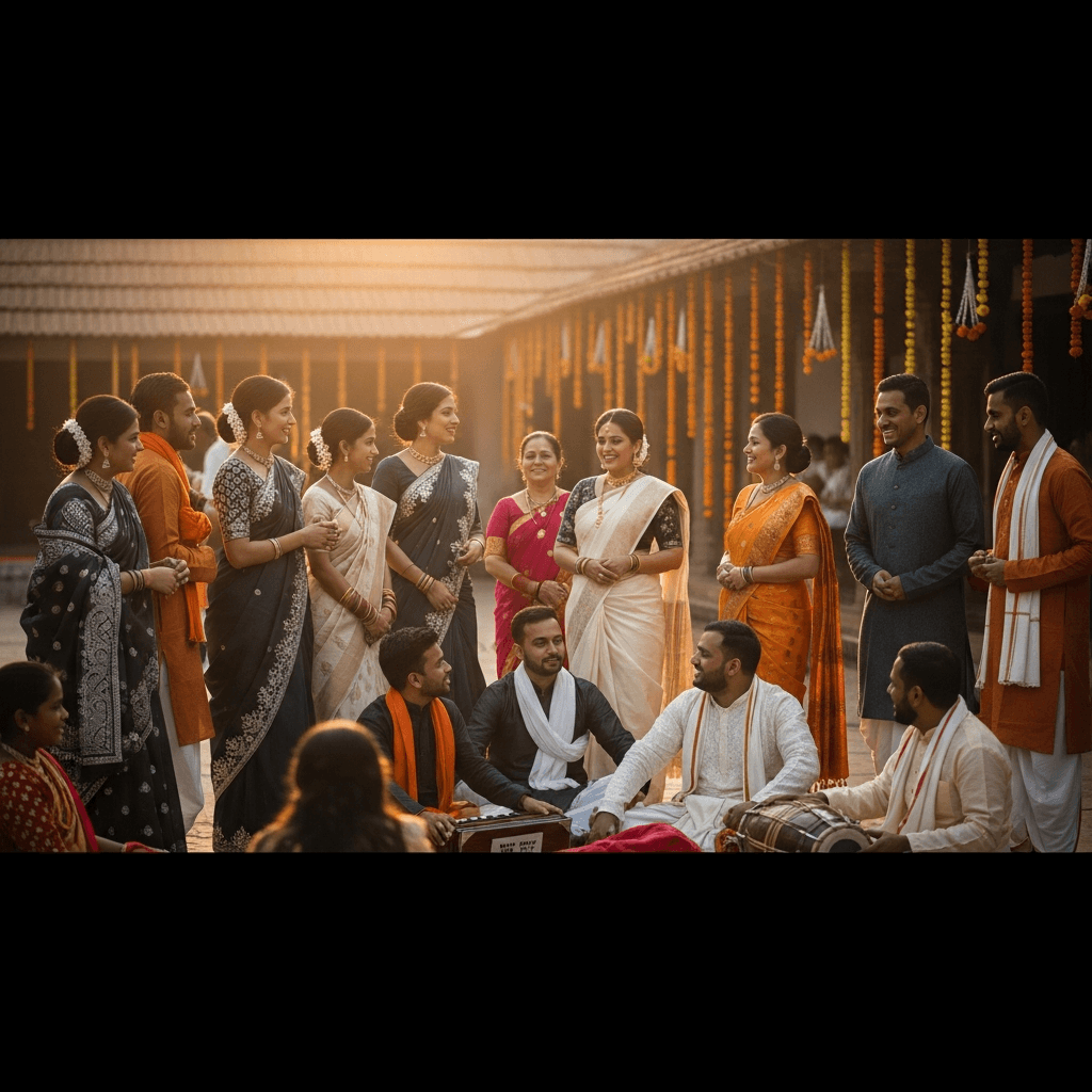 Chandrakar community gathering — Chhattisgarh samaj traditions